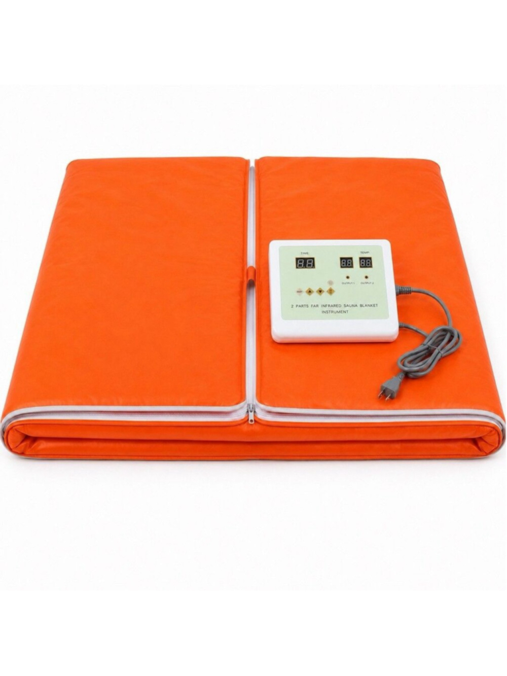 SunSilk Far Infrared Sauna Blanket 78x36 Orange 650W New Open Box